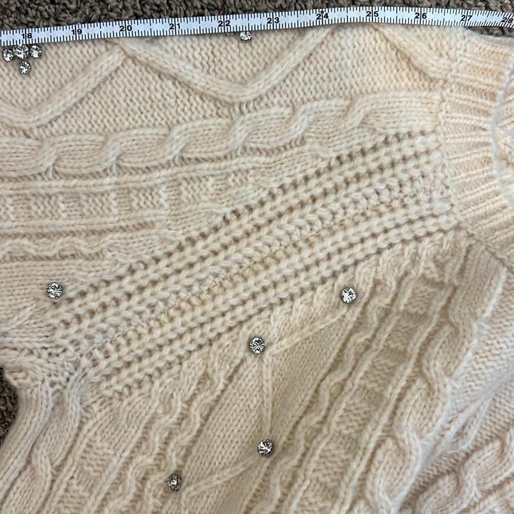 Anthropologie Astr The Label Cream Sweater - Picture 7 of 7